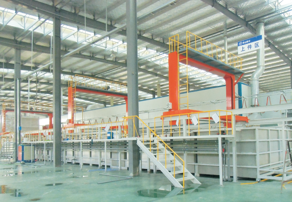 全自動(dòng)龍門式掛鍍生產(chǎn)線